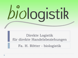 BioLogistik