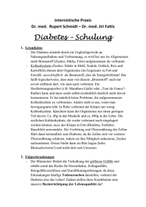 Diabetes Schulung - Hausarzt Schongau West