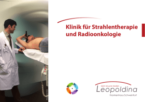 5471014 Klinikbroschüre Strahlentherapie Radioonkologie.indd