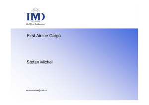Fallstudie First Airline Cargo