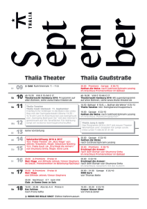 Thalia Theater Thalia Gaußstraße 09 13 16 19