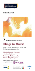 7. Philharmonisches Konzert