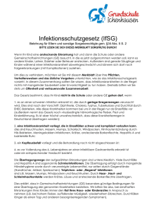 Infektionsschutzgesetz (IfSG)