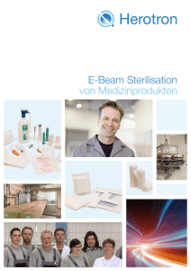 PDF Herotron E-Beam Service GmbH Sterilisation de