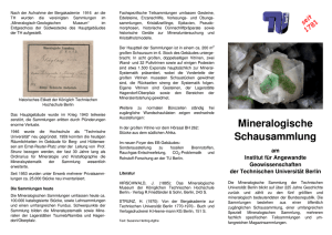 Mineralogische Schausammlung