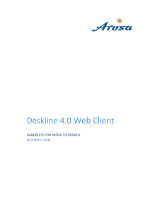 Handbuch Feratel WebClient 4