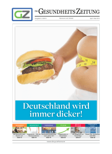 Deutschland wird immer dicker!