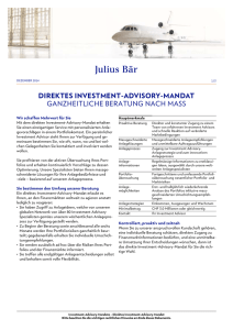direktes investment-advisory-mandat ganzheitliche