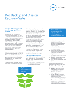 Dell Backup and Disaster Recovery Suite