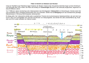 Die Geologie der Filder