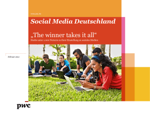 Social Media Deutschland „The winner takes it all“