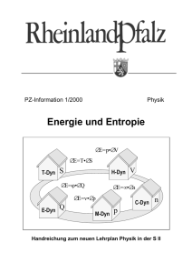 Energie und Entropie