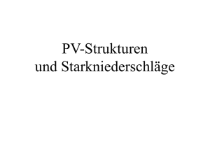 PV-Strukturen und Starkniederschläge