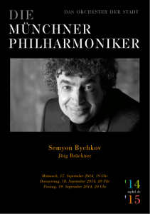 Semyon Bychkov - Münchner Philharmoniker