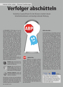 Verfolger abschütteln - Europäisches Verbraucherzentrum Österreich