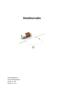 Detektorradio - Forscherland-bw