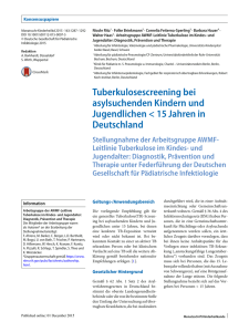 PDF - Deutsche Gesellschaft für Pädiatrische Infektiologie