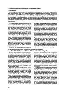 Kapitel 14. Elektromagnetische Felder in Gebäuden.164-179
