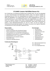 CYL8403 - Hall Effect Sensors