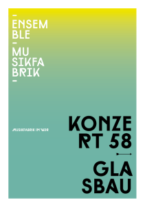 kOnZe rt 58 Gla sbau - Ensemble Musikfabrik