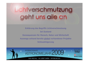 PDF on light-pollution in German