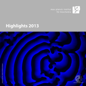 Highlights Broschüre 2013 - Max-Planck