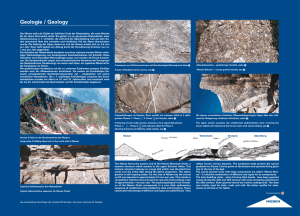 Geologie / Geology