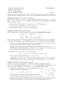 Blatt 08  - Höhere Mathematik an der TUM