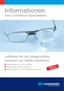 Informationen - Schweizer Optik