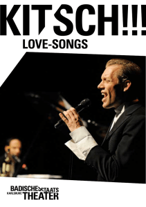 love-songs - Badisches Staatstheater Karlsruhe