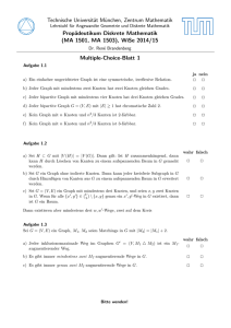 MC-Blatt - TUM - Zentrum Mathematik - M9