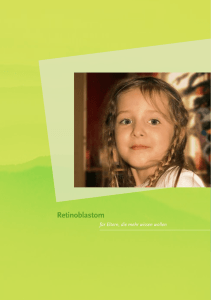 Retinoblastom - Österreichische Kinder-Krebs