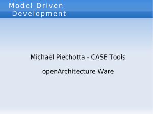 2.Model Driven Development