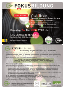 Vital4Brain - LFS Obersiebenbrunn
