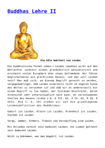 Buddhas Lehre II
