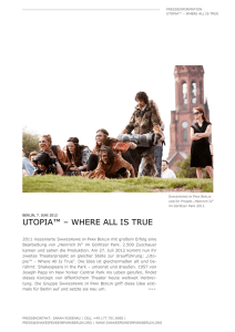 utopia™ – where all is true
