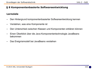 Informatik II Grundlagen der Softwaretechnik - ias.uni