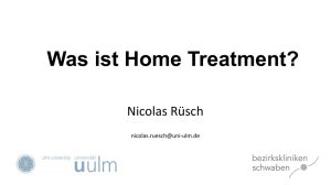 Was ist Home Treatment?