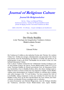 Journal of Religious Culture - Goethe