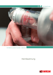 Heimbeatmung - WKM Medizintechnik