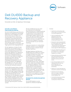 DL4300 Backup and Recovery Appliance