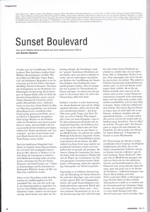 Sunset Boulevard - Susan Rigvava
