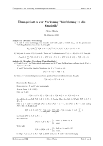 Lösung Blatt 5 - Luchsinger Mathematics AG