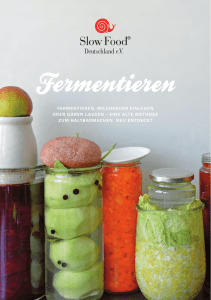 Fermentieren - Slow Food Deutschland