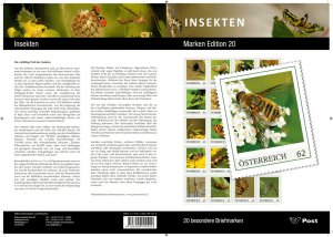 Marken Edition 20 Insekten