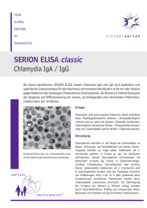 SERION ELISA classic Chlamydia IgA / IgG