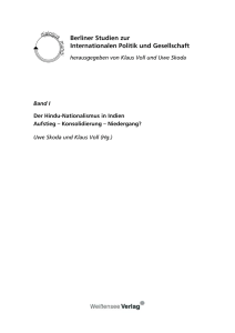 Berliner Studien zur Internationalen Politik und Gesellschaft