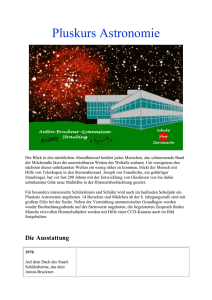 Pluskurs Astronomie - schulentwicklung.bayern.de
