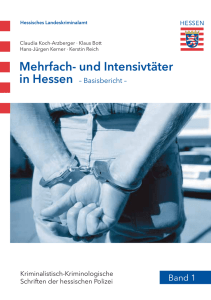 Mehrfach- und Intensivtäter - Polizei Hessen