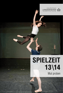 SPIELZEIT 13\14 - Salzburger Landestheater